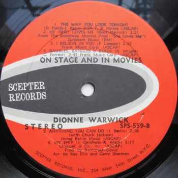 Dionne Warwick: On Stage And In The Movies