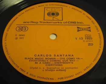 Santana: Carlos Santana