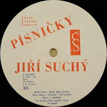 Jiří Suchý: Písničky