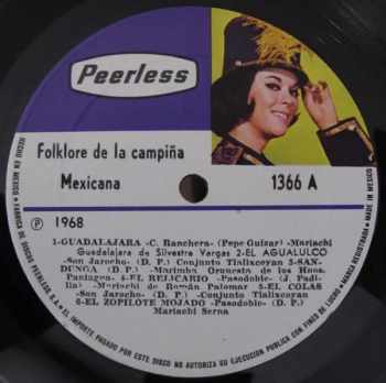 Various: Folklore De La Campiña Mexicana