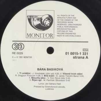 Bára Basiková: Bára Basiková