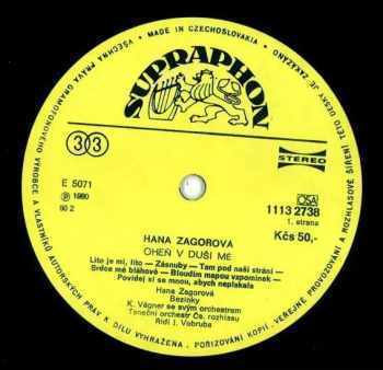 Hana Zagorová: Oheň V Duši Mé