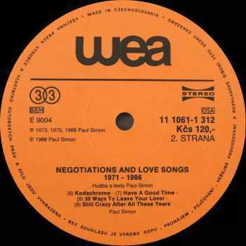 Paul Simon: Negotiations And Love Songs (1971-1986)