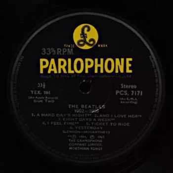 The Beatles: 1962 - 1966 (2xLP - MADE IN INDIA)