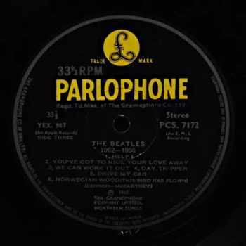 The Beatles: 1962 - 1966 (2xLP - MADE IN INDIA)