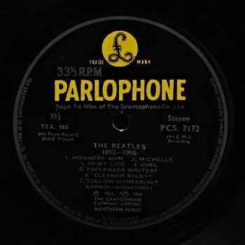 The Beatles: 1962 - 1966 (2xLP - MADE IN INDIA)