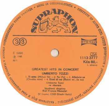 Umberto Tozzi: Greatest Hits In Concert