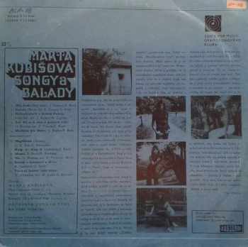 Marta Kubišová: Songy A Balady