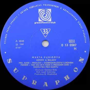 Marta Kubišová: Songy A Balady