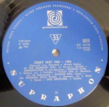 Various: Český Jazz 1920-1960 (2xLP)