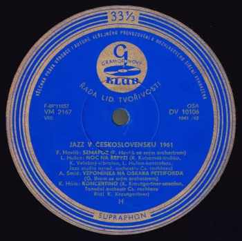 Various: Jazz V Československu 1961