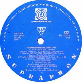 Various: Československý Jazz 1962