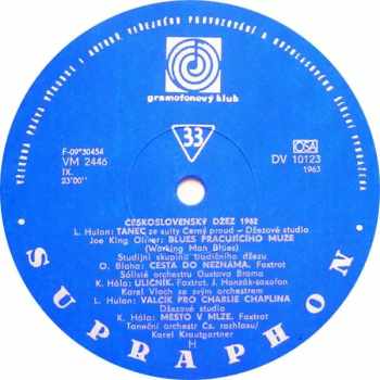 Various: Československý Jazz 1962