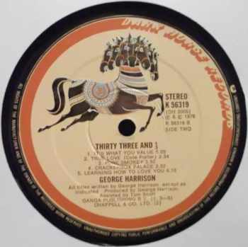 George Harrison: Thirty Three & 1/3