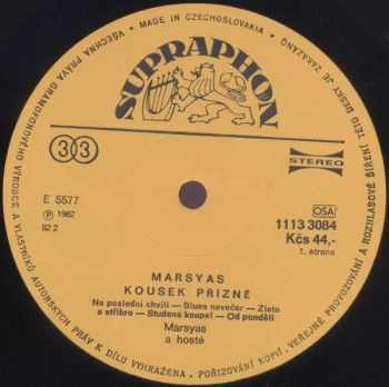 Marsyas: Kousek Přízně