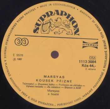 Marsyas: Kousek Přízně