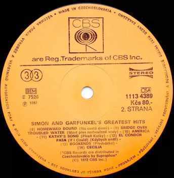 Simon & Garfunkel: Simon And Garfunkel's Greatest Hits