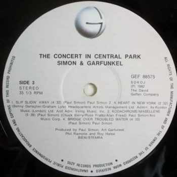 Simon & Garfunkel: The Concert In Central Park