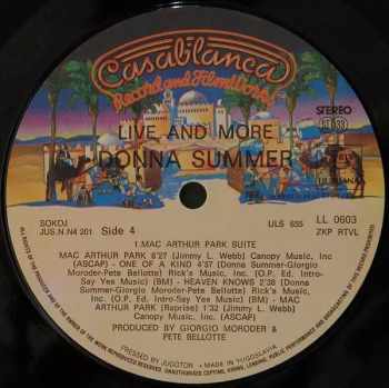 Donna Summer: Live And More