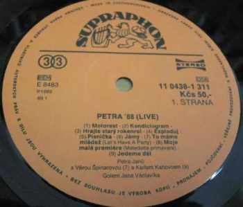 Petra Janů: Petra '88 Live