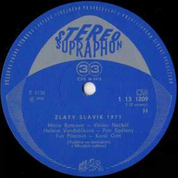Various: Zlatý Slavík 1971