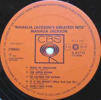 Mahalia Jackson: Mahalia Jackson's Greatest Hits