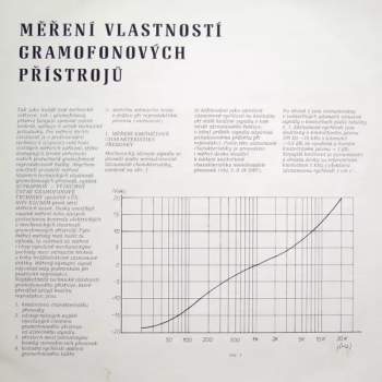 No Artist: Měřící Gramofonová Deska 1 (Stereofonní Kmitočtová Měřící Deska)