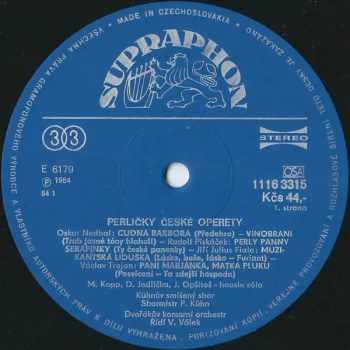 Various: Perličky České Operety