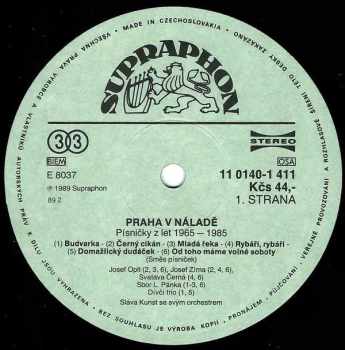 Sláva Kunst Orchestra: Praha V Náladě (Písničky Z Let 1965-1985)