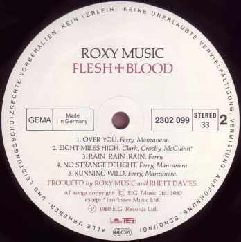 Roxy Music: Flesh + Blood
