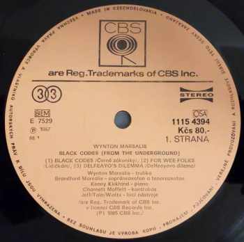 Wynton Marsalis: Black Codes (From The Underground)