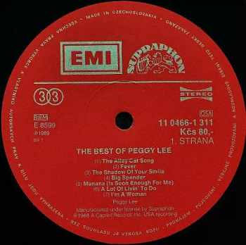 Peggy Lee: The Best Of Peggy Lee