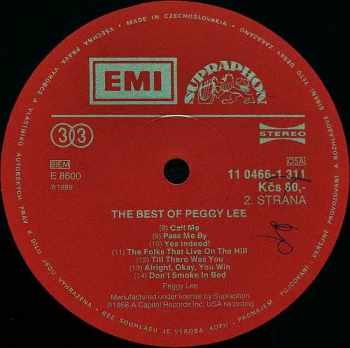 Peggy Lee: The Best Of Peggy Lee