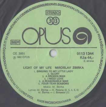 Miroslav Žbirka: Light Of My Life