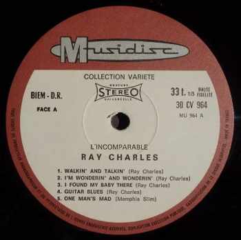 Ray Charles: L'Incomparable