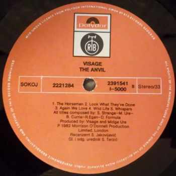Visage: The Anvil