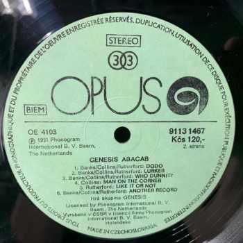 Genesis: Abacab (85/2)