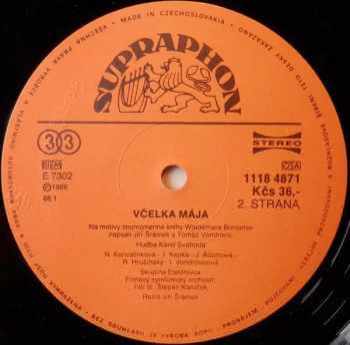 Tomáš Vondrovic: Včelka Mája 1 + 2 + 3 (3xLP)