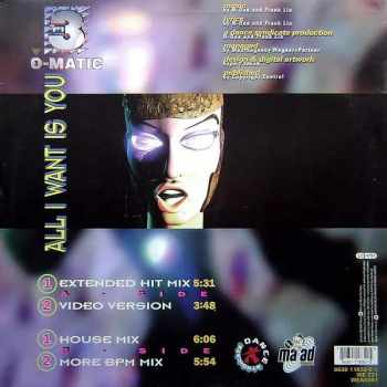 3-O-Matic: All I Want Is You