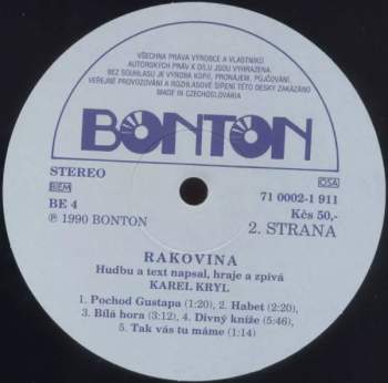 Karel Kryl: Rakovina