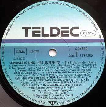Various: Superstars Und Ihre Superhits