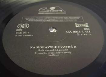 Svatebčanka: Na Moravské Svatbě II. / At Moravian Wedding 2