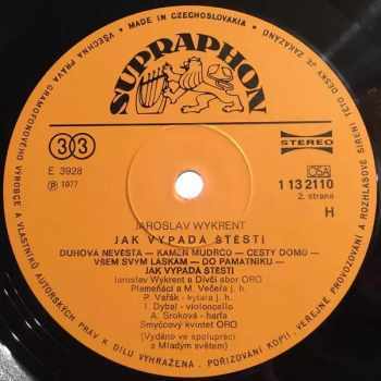 Jaroslav Wykrent: Jak Vypadá Štěstí