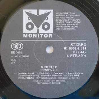 Various: Rebelie - Punk 'n' Oi!