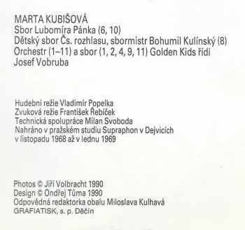 Marta Kubišová: Songy A Balady