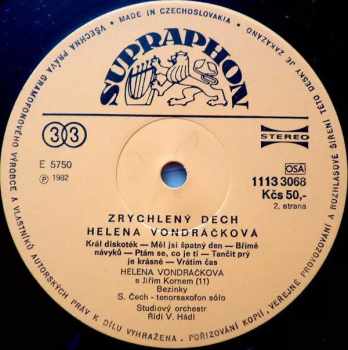Helena Vondráčková: Zrychlený Dech