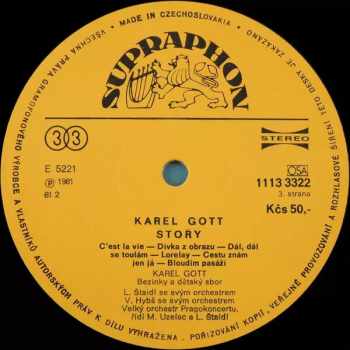 Karel Gott: Story