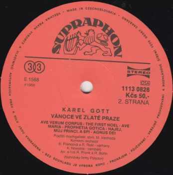 Karel Gott: Vánoce Ve Zlaté Praze
