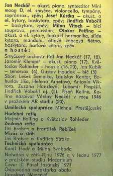 Václav Neckář: Planetárium