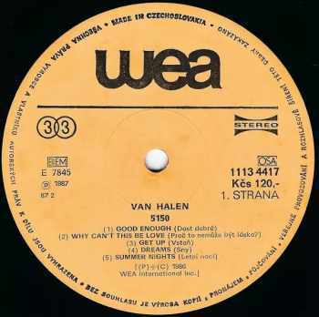 Van Halen: 5150